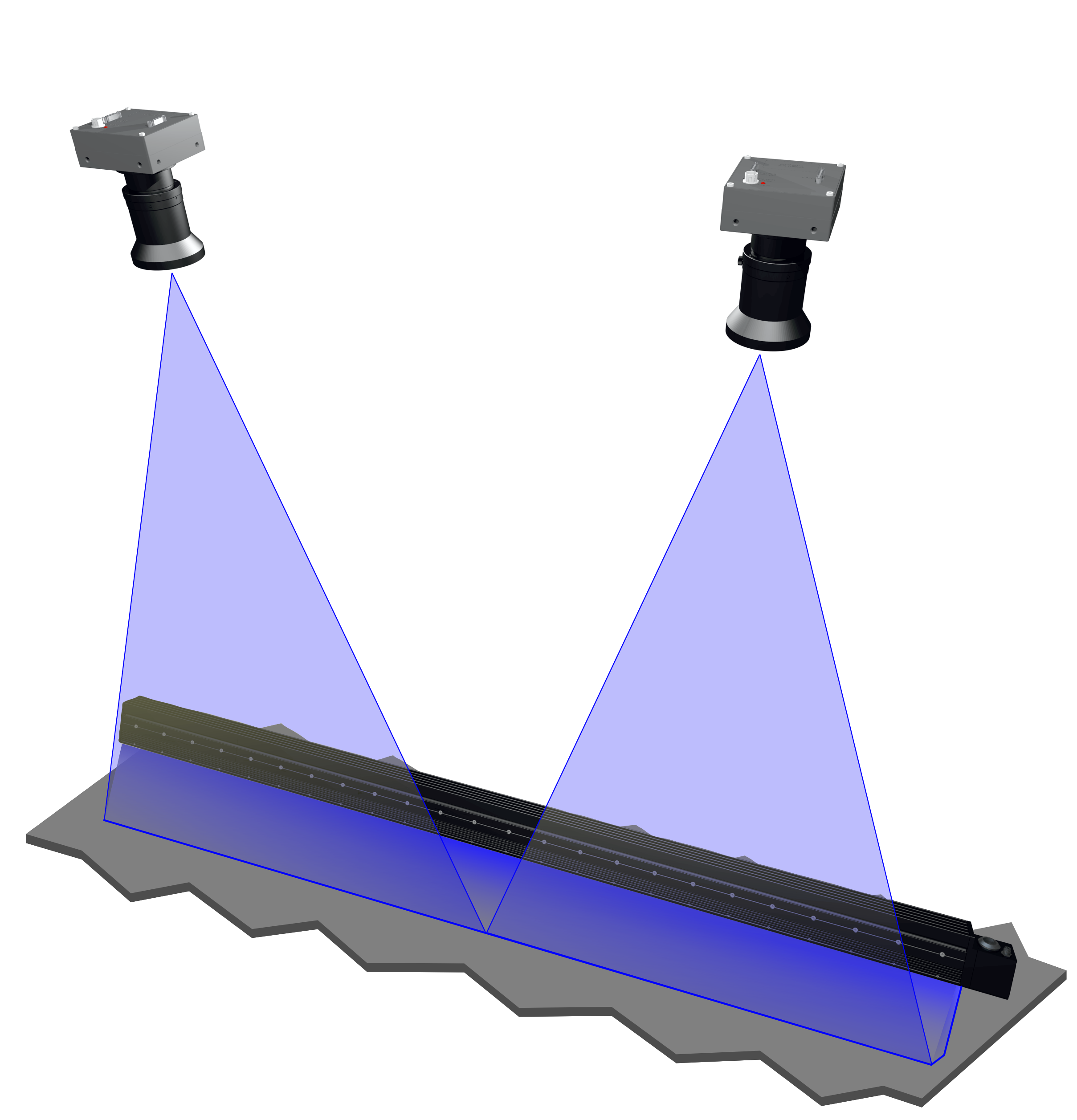 Un optimized LED based illumination requiring close projection distance