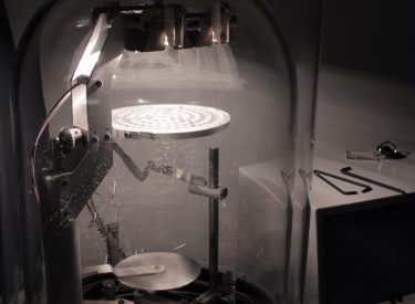 Optical coating In-house wavelength and substrate specific optical coating systems for anti-reflection as well as specialized lens manufacturing